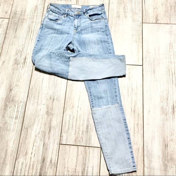 PacSun Denim - Mid-rise skinniest ankle jeans Ombré bleach